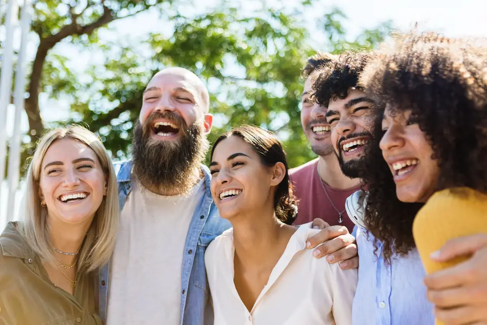 Group of people supporting each other in recovery at Live Again Detox